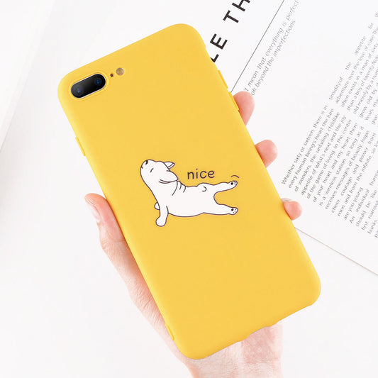 Feline Yellow iPhone Guard