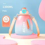 1300ml Heavy Duty Tritan Sports Water Bottle with Straw