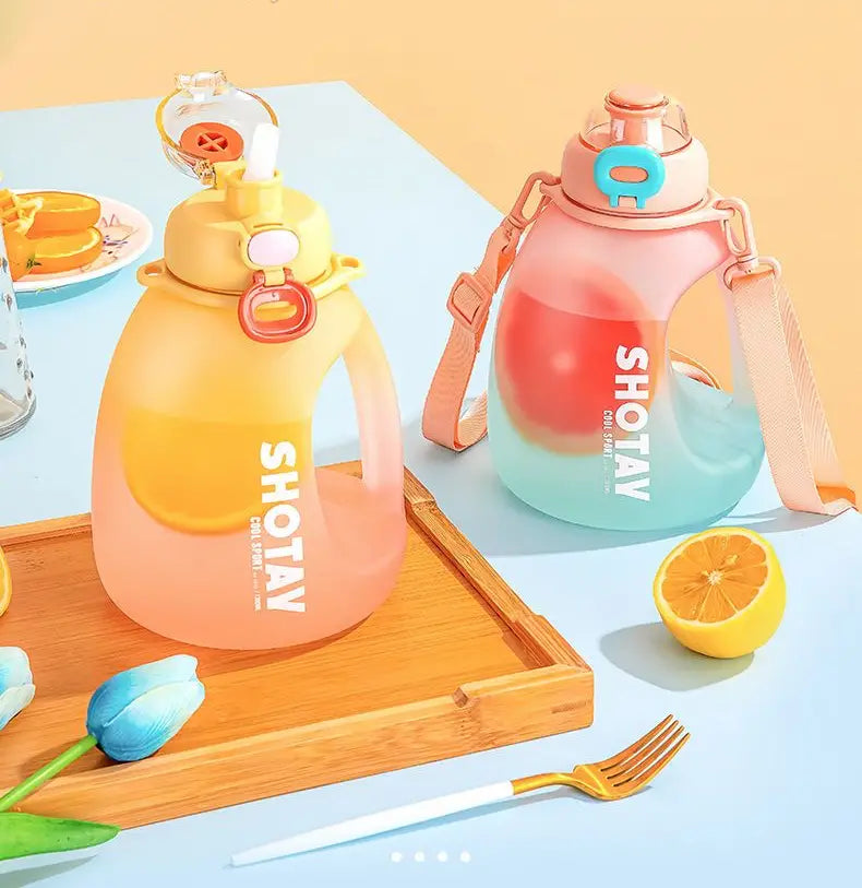 1300ml Heavy Duty Tritan Sports Water Bottle with Straw