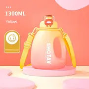 1300ml Heavy Duty Tritan Sports Water Bottle with Straw